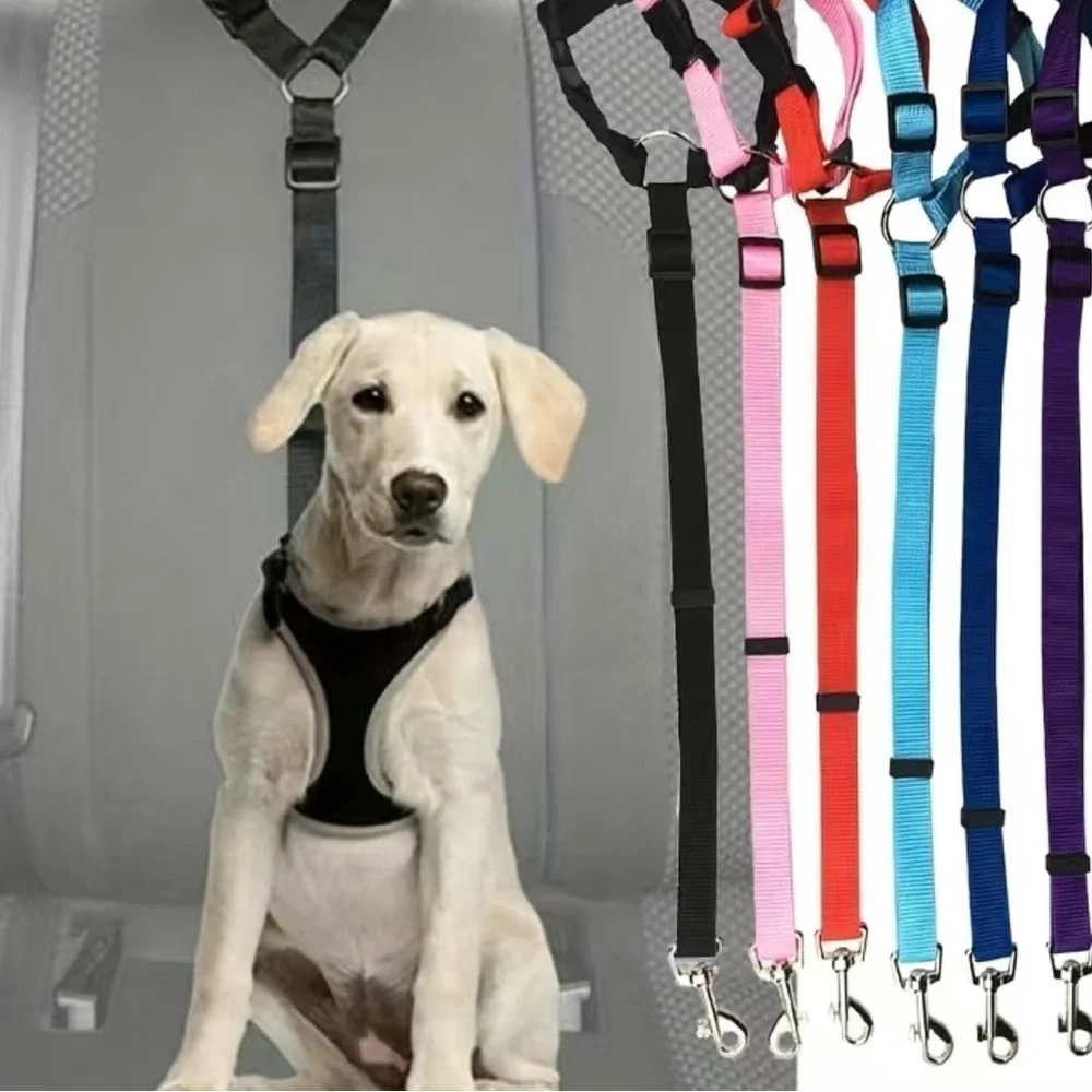 New Dog Safety Strap For Car / Truck / Auto Army Green